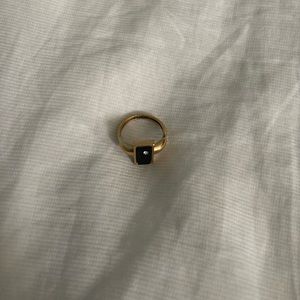 Vintage Black Onyx Ring